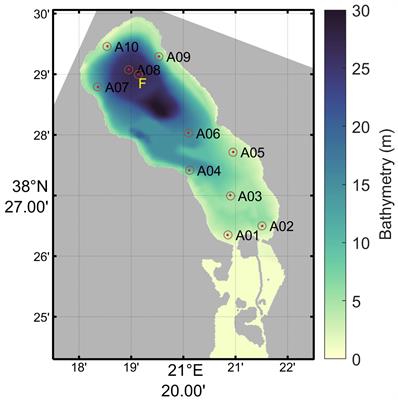 Studying the evolution of hypoxia/anoxia in Aitoliko lagoon, Greece, based on measured and modeled data
